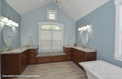 Another master bath view for Walkout Basement house plan 1329 The Sandy Creek