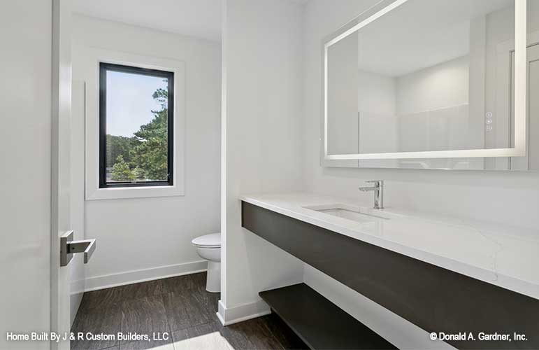 This is a bathroom picture of contemporary house plan 219 The Sundance