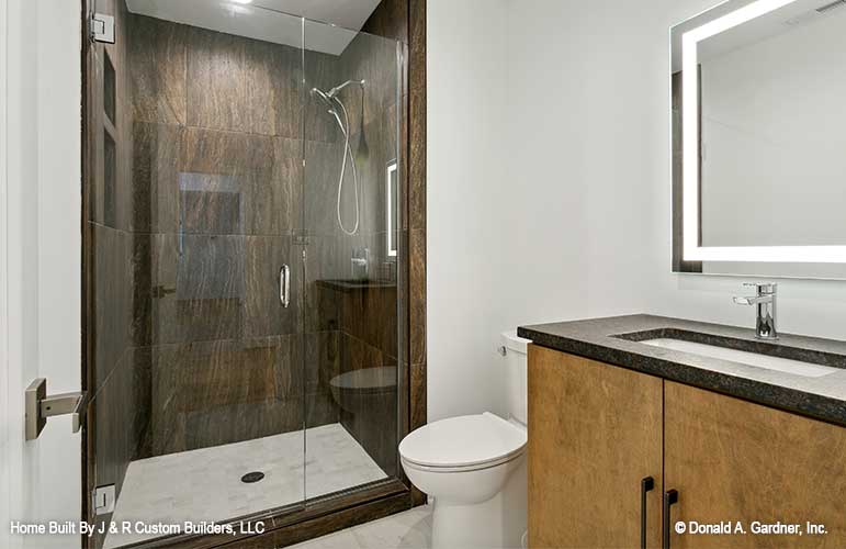 This is a shower and bathroom picture of contemporary house plan 219 The Sundance