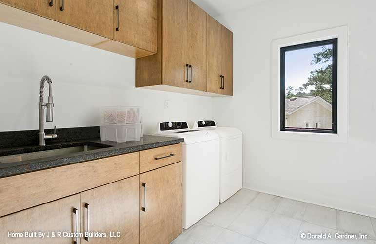 This is a picture of the utility room of contemporary house plan 219 The Sundance