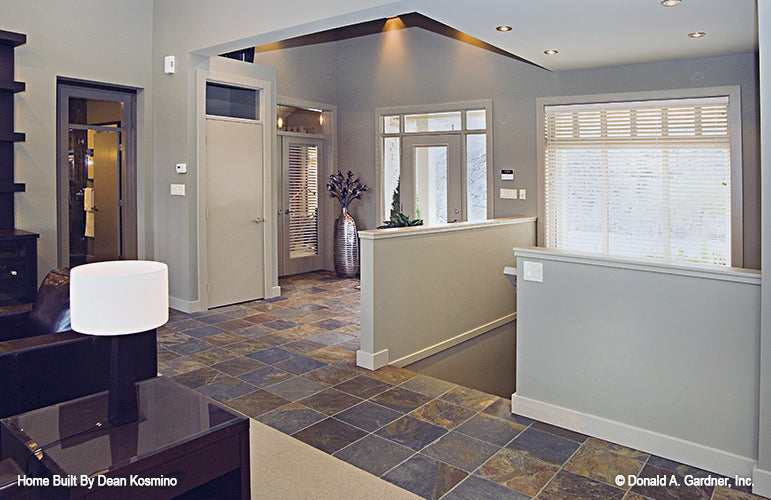 This is a foyer picture of walkout basement house plan 746 The Vandenberg