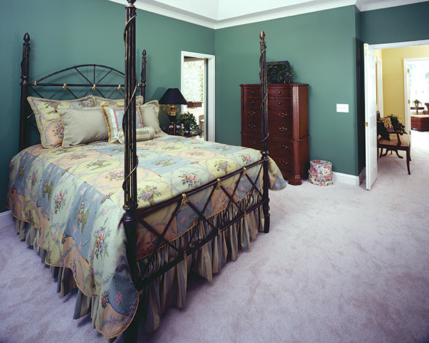 This is a picture of the master bedroom of traditional house plan 522 The Wentworth