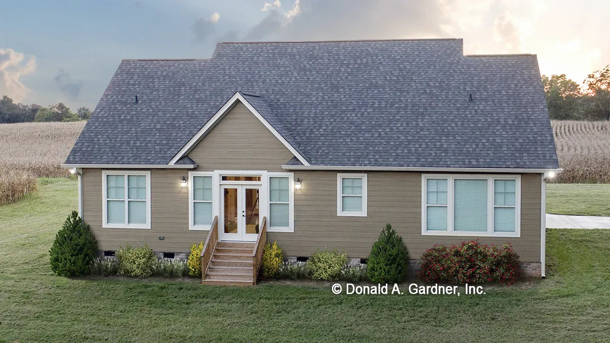 Rear View Kitchen House Plans | Donald Gardner – Donald A. Gardner ...